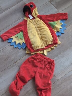 Toddler Parrot Costume Hoodie and Pants